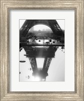 The Eiffel Tower Reflected, Paris Fine Art Print