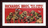 Richards Bros. Wild Animal Shows, ca. 1925 Fine Art Print