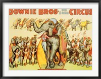 Downie Bros. Big 3 Ring Circus, 1935 Fine Art Print