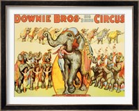 Downie Bros. Big 3 Ring Circus, 1935 Fine Art Print