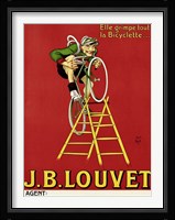 Louvet Bicycles Framed Print
