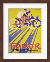 Favor Cycles et Motos, 1927 Fine Art Print