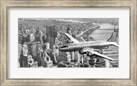 Flying over Manhattan, NYC Fine Art Print