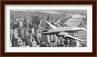Flying over Manhattan, NYC Fine Art Print
