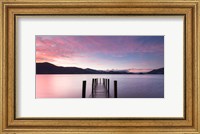 Twilight on Lake, UK Fine Art Print