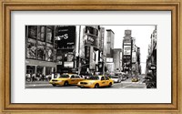 Taxi in Times Square, NYC Fine Art Print