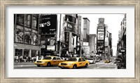 Taxi in Times Square, NYC Fine Art Print