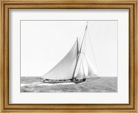 Cutter Sailing on the Ocean, 1910 Fine Art Print