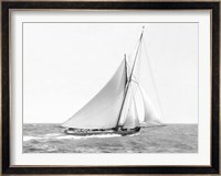 Cutter Sailing on the Ocean, 1910 Fine Art Print