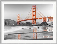 Baker Beach and Golden Gate Bridge, San Francisco 1 Fine Art Print