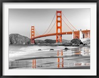 Baker Beach and Golden Gate Bridge, San Francisco 1 Fine Art Print