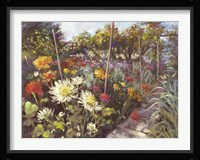 Dusk in the Walled Garden Fine Art Print