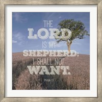 Psalm 23 The Lord is My Shepherd - Photo Fine Art Print