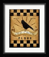 Old Crow Flour Framed Print