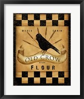Old Crow Flour Framed Print