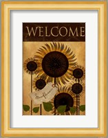 Sunflowers Welcome Fine Art Print