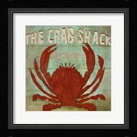 The Crab Shack Framed Print