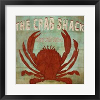The Crab Shack Framed Print