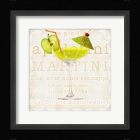 Appletini Framed Print