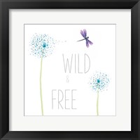Wild and Free Framed Print
