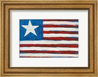 Modern Americana Flag Fine Art Print