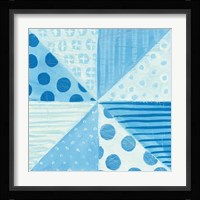 Modern Americana VIII Blue Fine Art Print