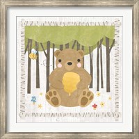 Woodland Hideaway Bear Fine Art Print