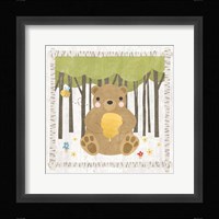Woodland Hideaway Bear Fine Art Print