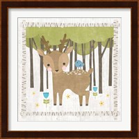 Woodland Hideaway Deer Fine Art Print