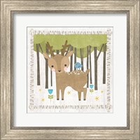 Woodland Hideaway Deer Fine Art Print