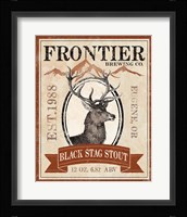 Frontier Brewing I Framed Print
