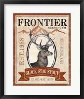 Frontier Brewing I Framed Print