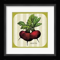 Linen Vegetable I Framed Print