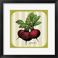 Linen Vegetable I Framed Print