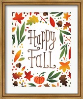 Harvest Time Happy Fall Fine Art Print