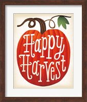 Harvest Time Happy Harvest Pumpkins Fine Art Print