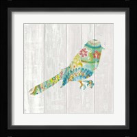 Spring Dream Paisley X Framed Print