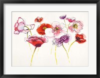 Pink and Red Somniferums Fine Art Print