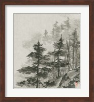 Sumi Treetops Sq Fine Art Print