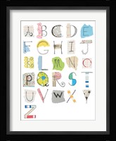 Alphabet I Fine Art Print