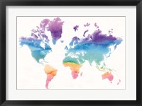 Watercolor World Fine Art Print