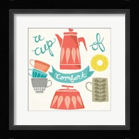 A Cup of Comfort Framed Print