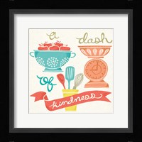 A Dash of Kindness Framed Print