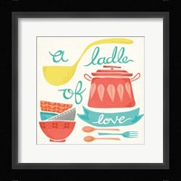 A Ladle of Love Framed Print