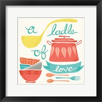 A Ladle of Love Framed Print
