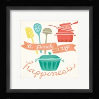 A Pinch of Happiness Framed Print