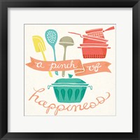 A Pinch of Happiness Framed Print
