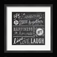 Inspiration Chalkboard II Fine Art Print