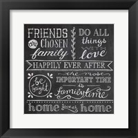 Inspiration Chalkboard IV Fine Art Print