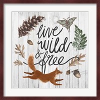 Live Wild and Free Fine Art Print